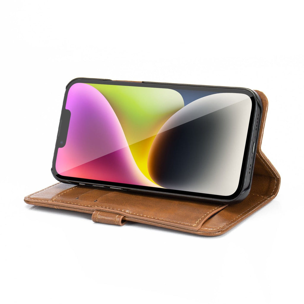 Indy Series Leather Wallet Case - iPhone 14 Plus