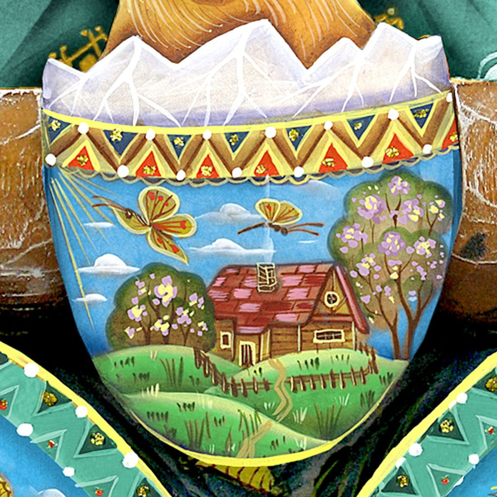 Easter Bunny Outdoor Scene  by G. DeBrekht - Easter Spring Decor - 8144502F