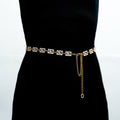 Womens New-style Fashionable Retro Versatile Metal Waist Chain Design
