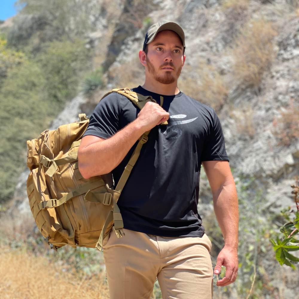 JupiterGear Military 3P Tactical 45L Backpack Army 3 Day Assault Pack Molle Bag Rucksack Range Bag