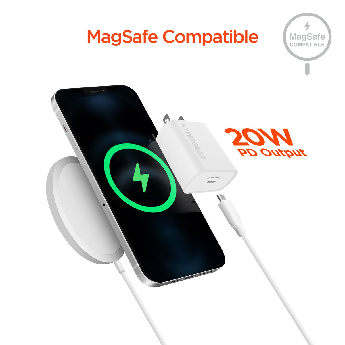 HyperGear 20W USB-C PD Wall Charger