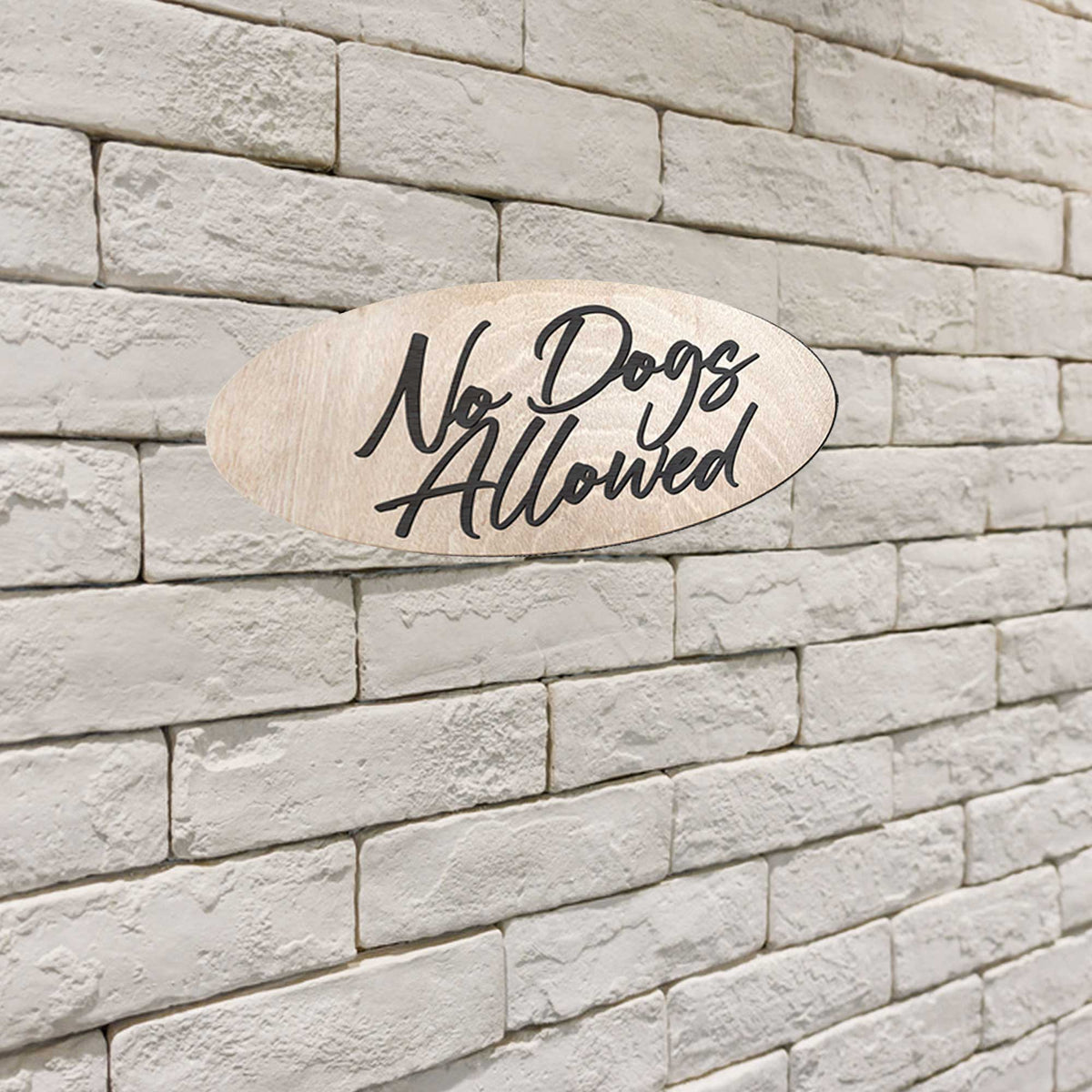 No Dogs Allowed Sign, wood sign, Office sign, Handmade in the USA Sign, Sings for business - 320319