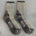 Wool Outdoor Hiking And Mountaineering Thickened Warm Ski Socks For Fall And Winter