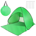 Pop Up Beach Tent Sun Shade Shelter Anti-UV Automatic Waterproof Tent Canopy for 2/3 Man w/ Net Window Storage Bag for Outdoor Beach Camping Fishing P