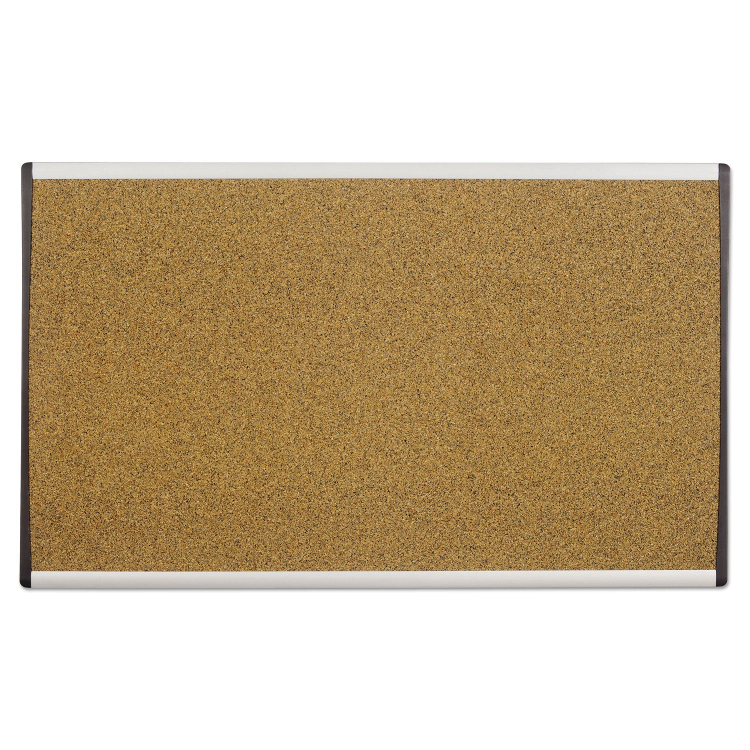 Quartet ARC Frame Cork Cubicle Board, 14 x 24, Tan, Aluminum Frame