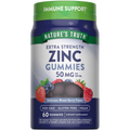 Nature's Truth Zinc, Extra Strength, 50 Mg, Gummies, Natural Mixed Berry Flavor