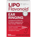 Lipo-Flavonoid Plus Ear Ringing Relief, Tinnitus Support Supplement - 100 Caplets