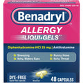 Benadryl Allergy, Dye Free, 25 Mg, Capsules
