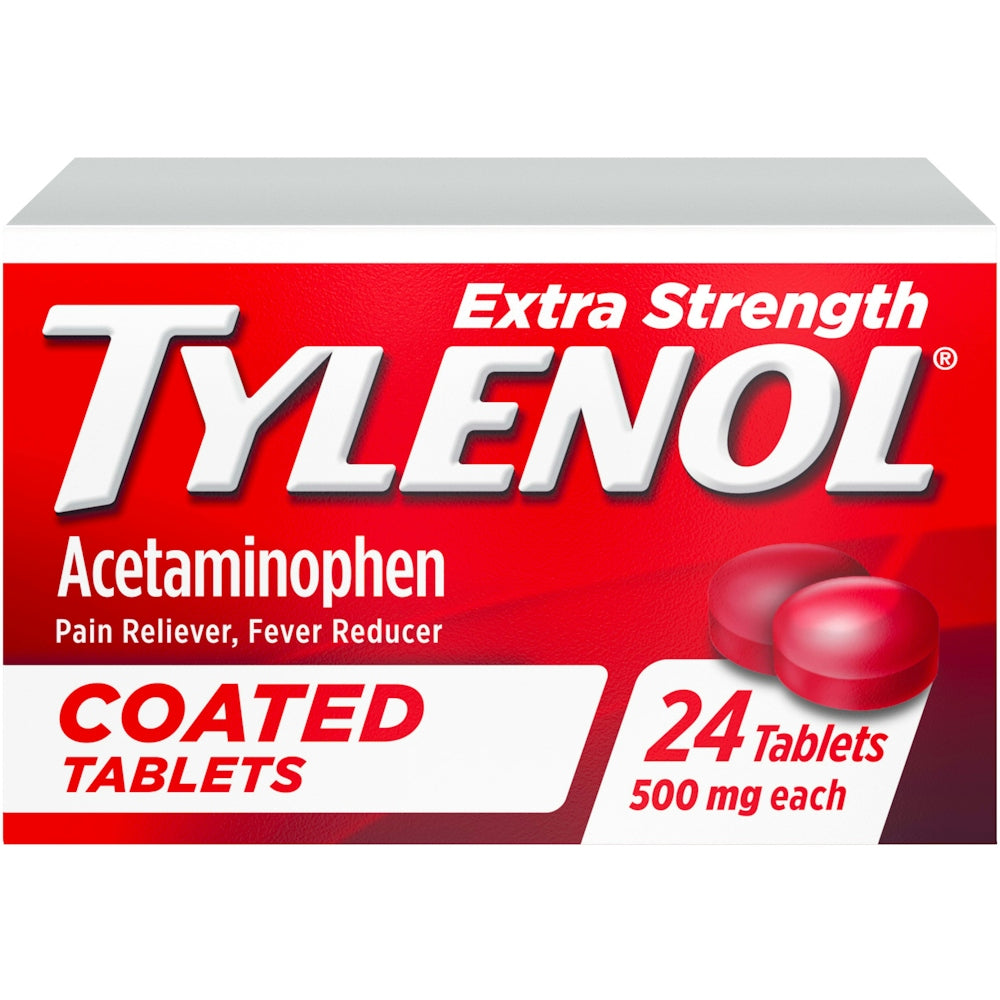 Tylenol® Extra Strength 500 mg Tablet, 24 EA