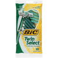 BIC Twin Select Sensitive Skin Men's Disposable Razors - 10 Count