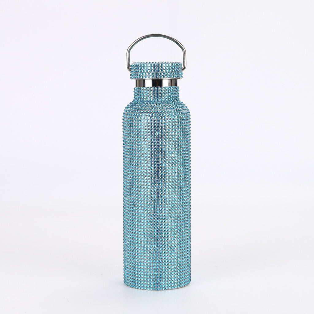 304 stainless steel drill bottle portable car insulated cup outdoor portable large capacity sports kettle