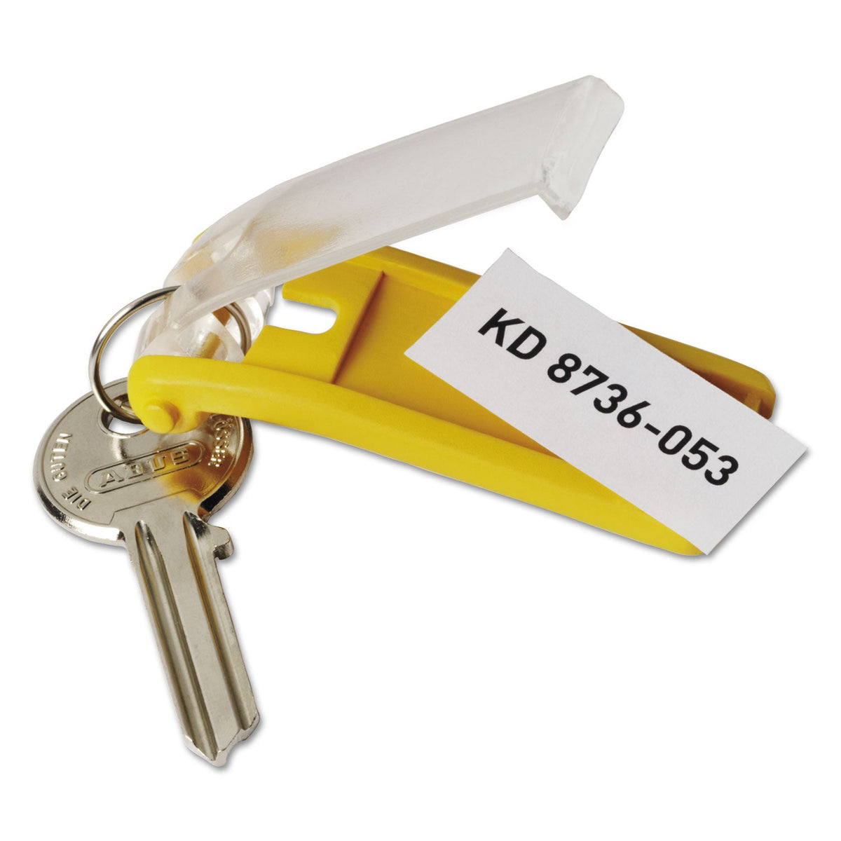 Durable Locking Key Cabinet, 72-Key, Brushed Aluminum, Silver, 11.75 x 4.63 x 15.75