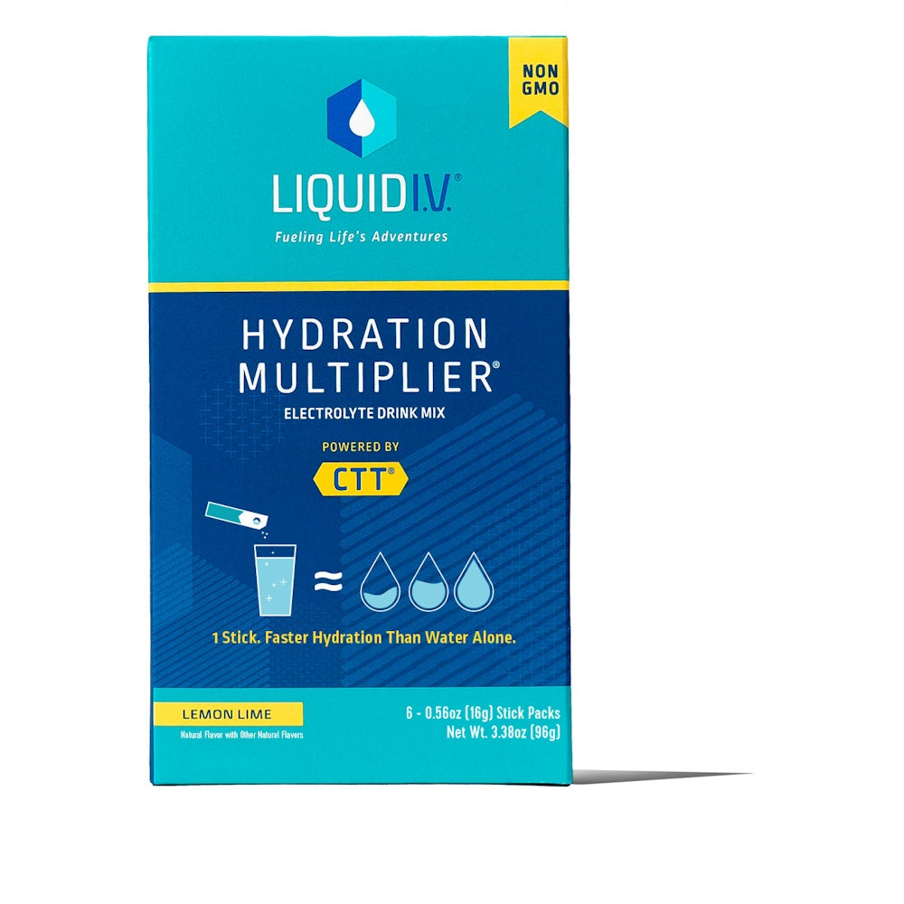 Liquid IV® Hydration Multiplier® Lemon-Lime Electrolyte Drink Mix Packet, 0.56 oz x 6 EA