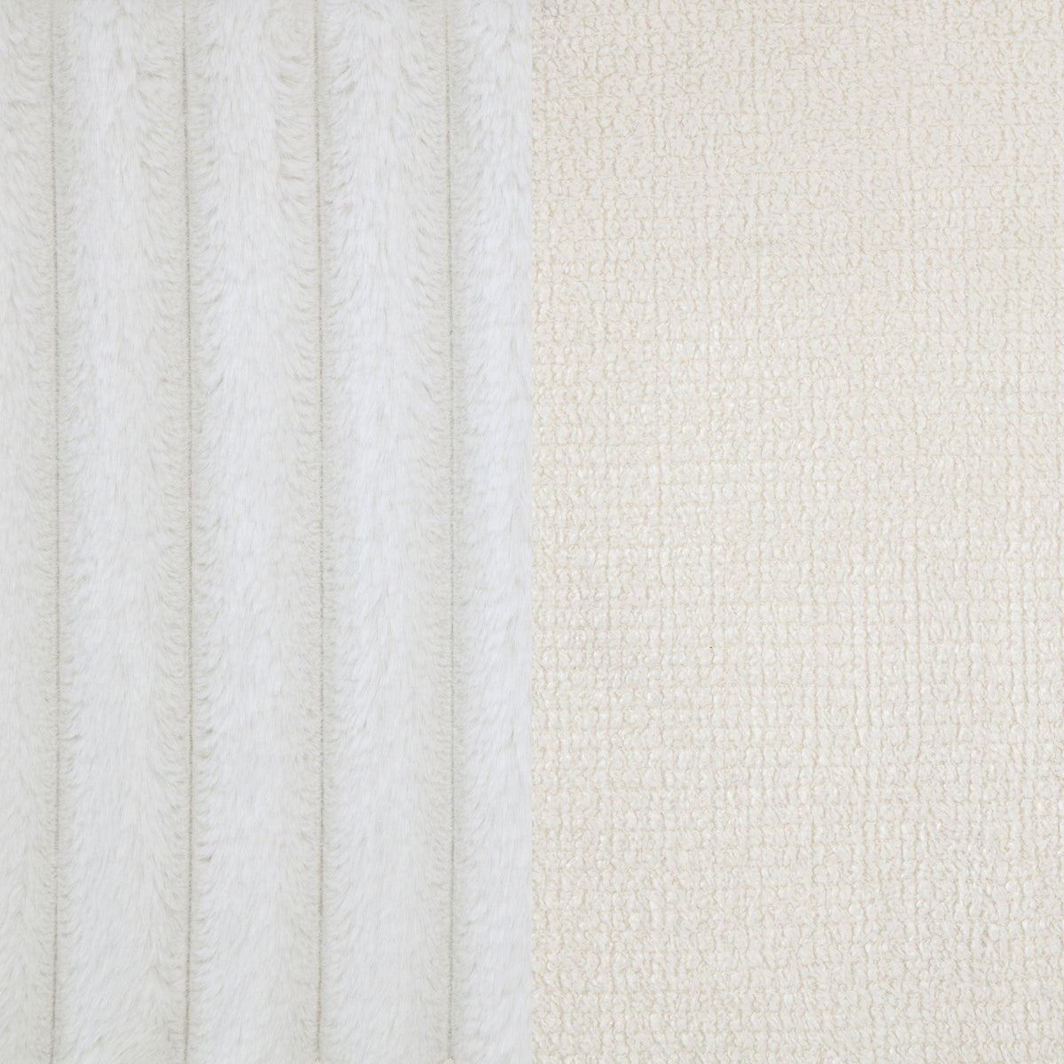 Natasha 65-inch Upholstered Queen Wingback Bed Cream