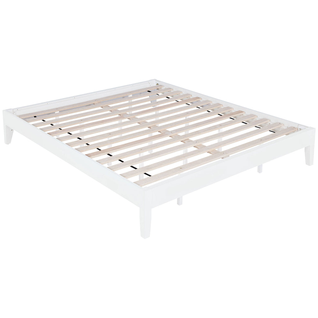 Hounslow Eastern King Universal Platform Bed White