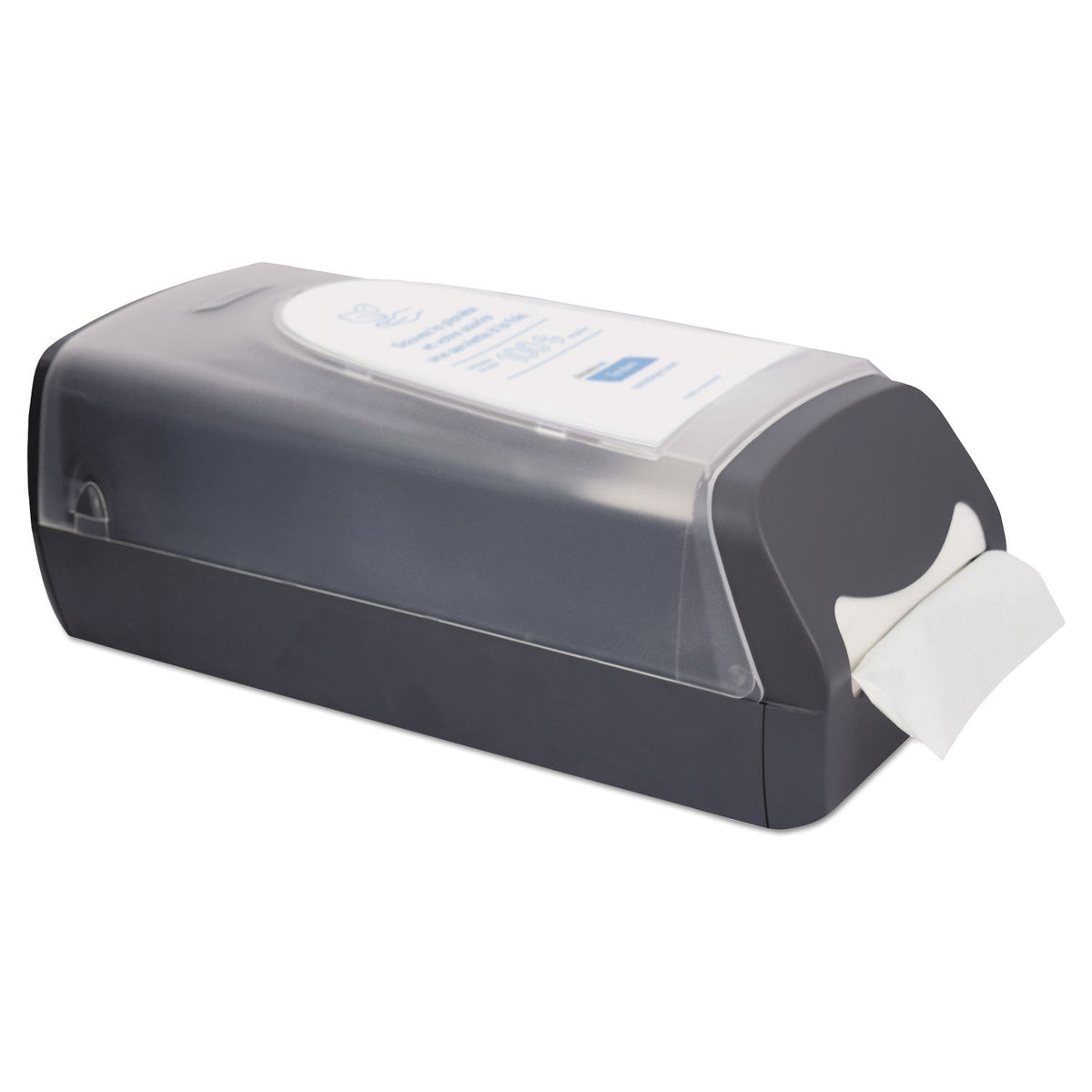Cascades PRO Tandem Countertop Napkin Dispenser, 8.27 x 16.34 x 6.5, Gray