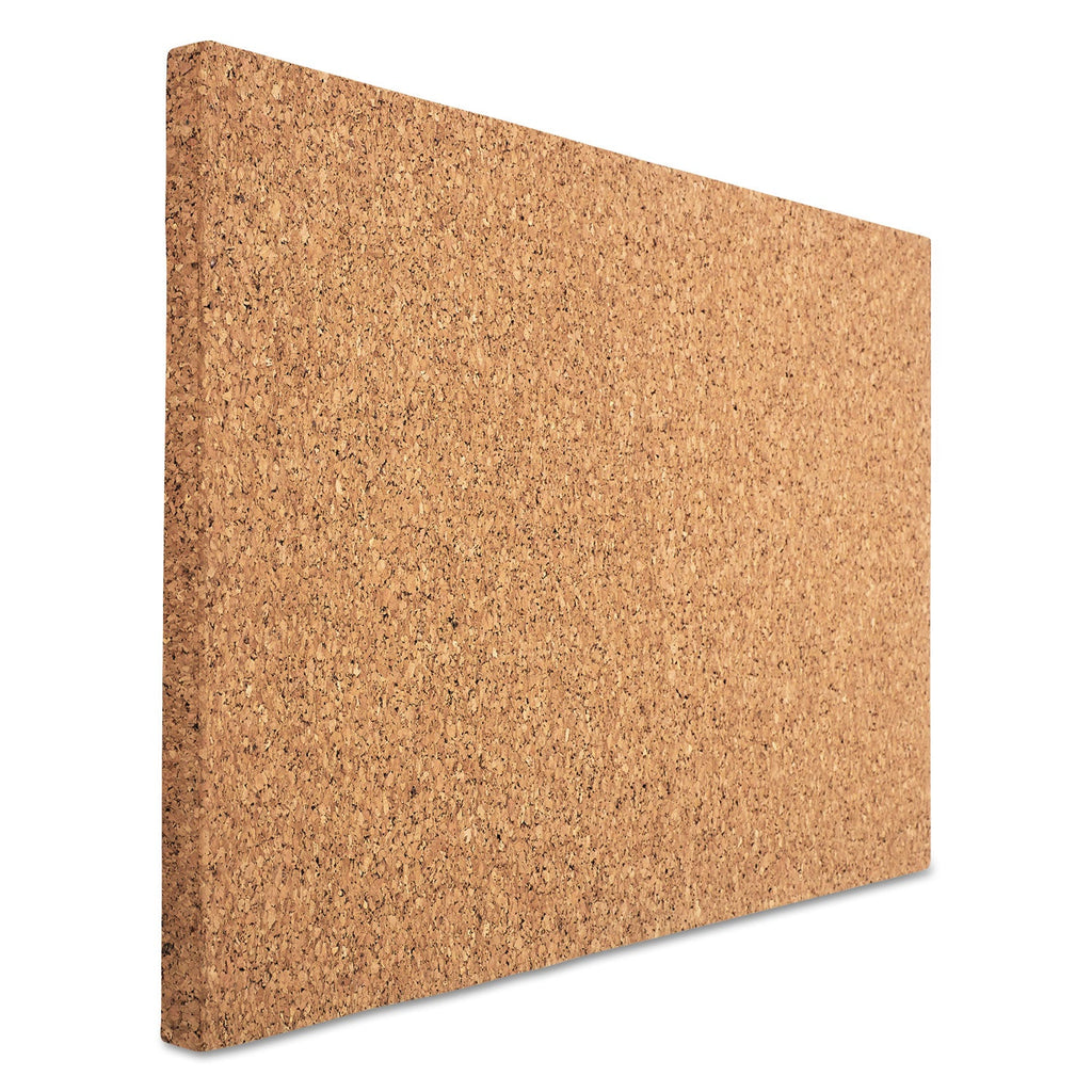 Iceberg iDesign Frameless Cork Bulletin Board, 24 x 38, Natural