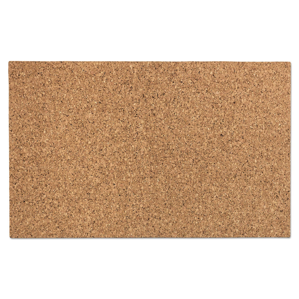 Iceberg iDesign Frameless Cork Bulletin Board, 24 x 38, Natural