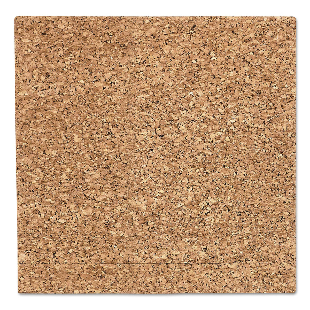 Iceberg iDesign Frameless Cork Bulletin Board, 18 x 18, Natural