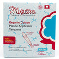 Maxim Hygiene Products Tampons Organic Cotton Plastic Applicator Multi-Pack