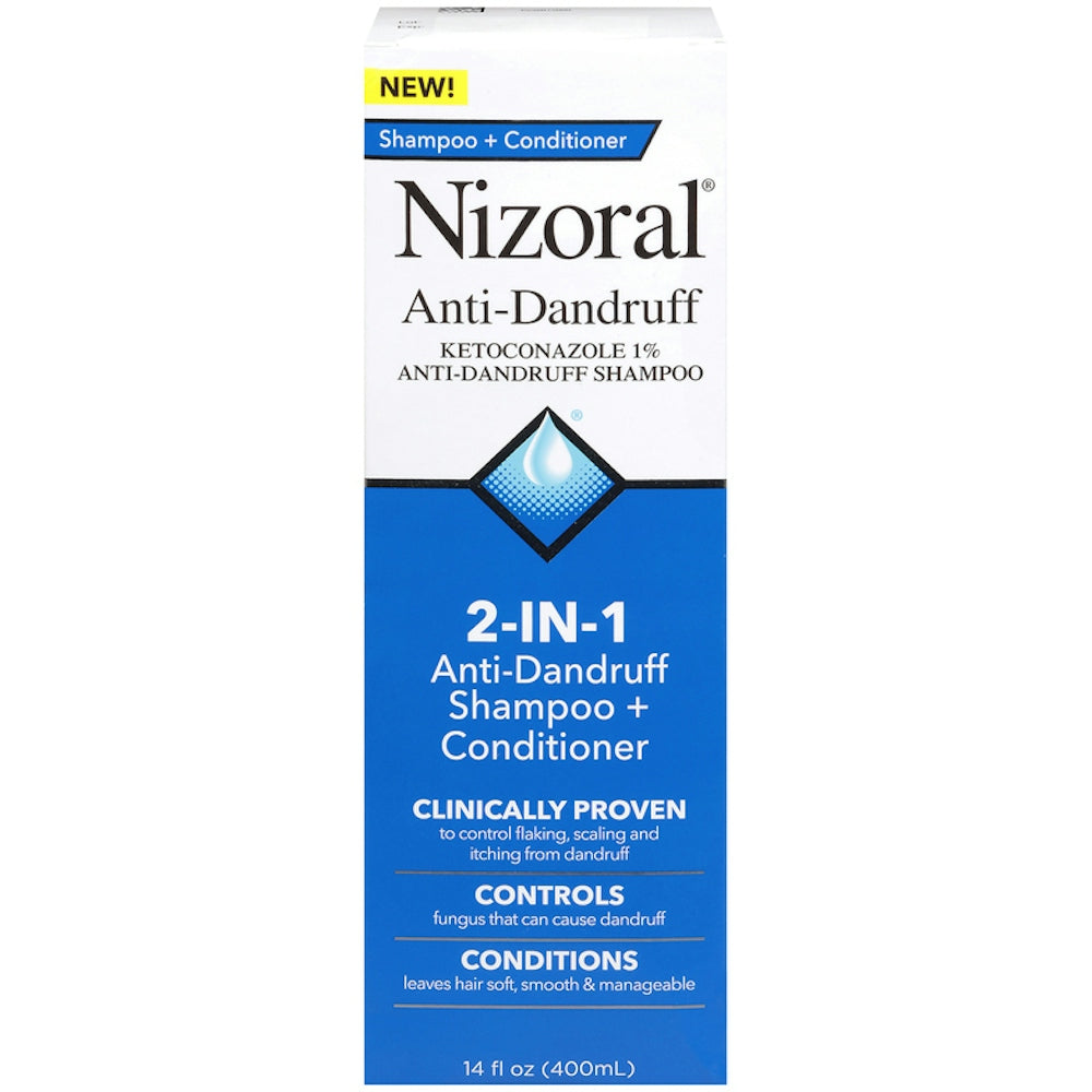 Nizoral 2-in-1 Anti-Dandruff Shampoo With Conditioner - 14 Fl Oz