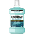 Listerine Mouthwash, Zero Alcohol, Cool Mint 50.7 Fl Oz