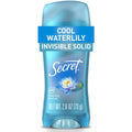 Secret Fresh Invisible Solid Antiperspirant And Deodorant, Waterlily Scent, 2.6oz