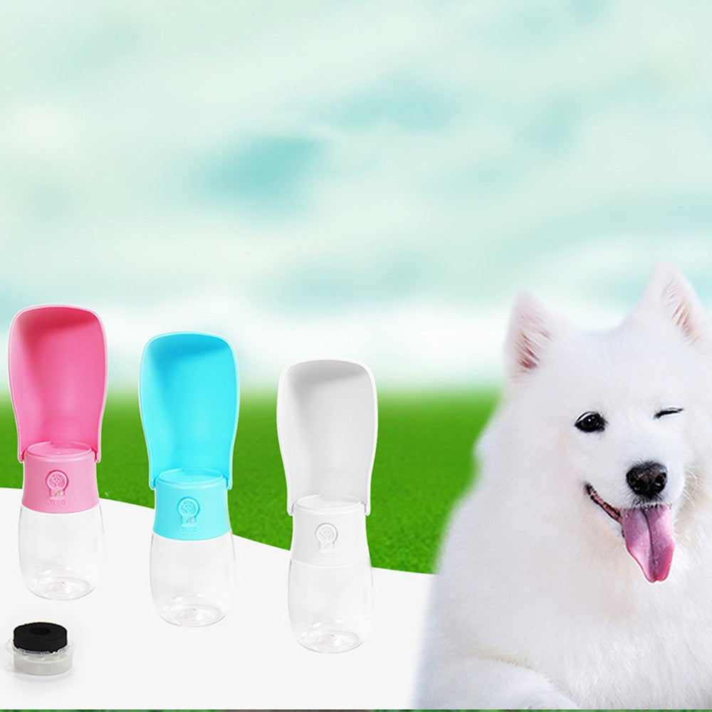 280ml Foldable Pet Water Bottle – Portable Dog Travel Bottle