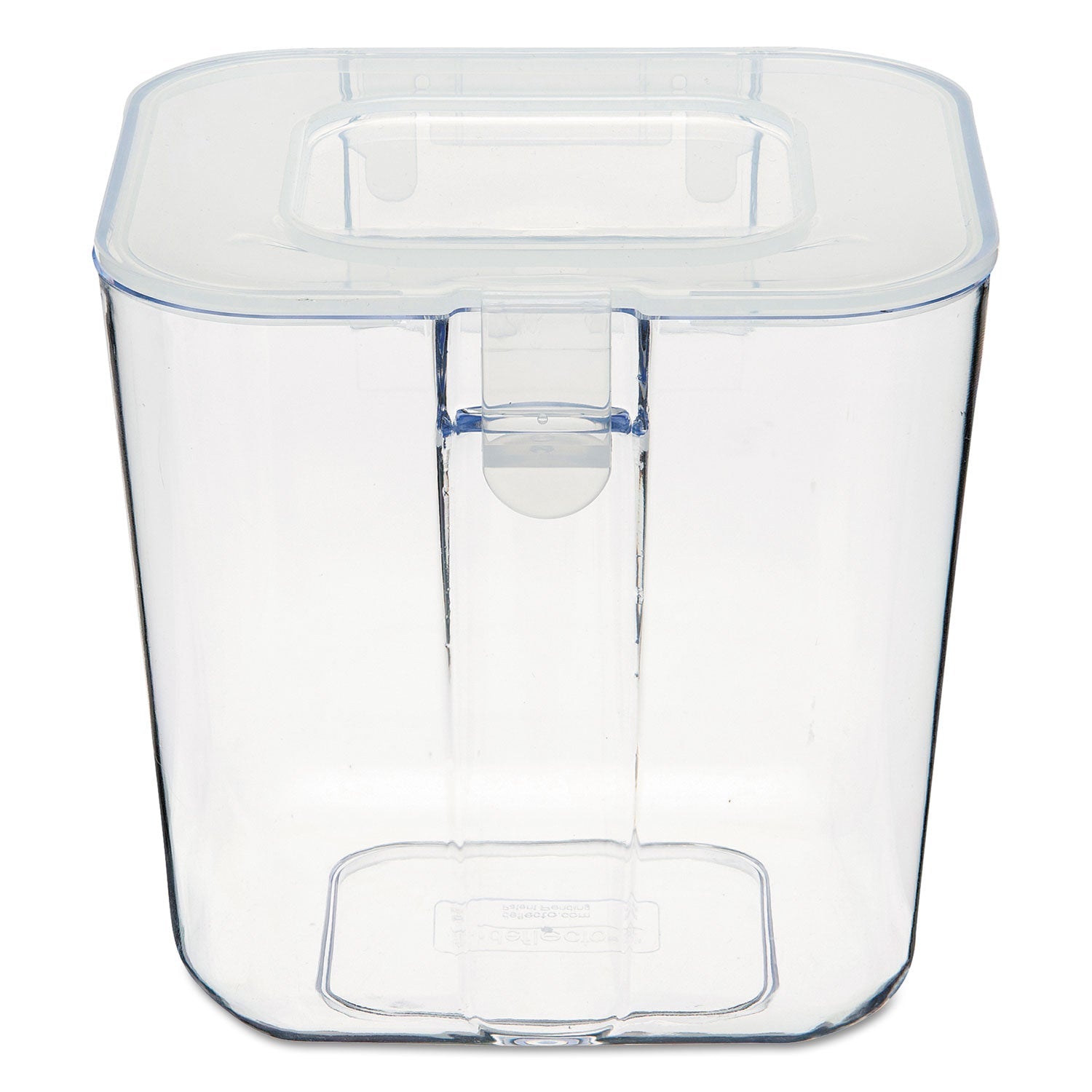 deflecto Stackable Caddy Organizer, Small, Plastic, 4.33 x 4 x 4.38, White