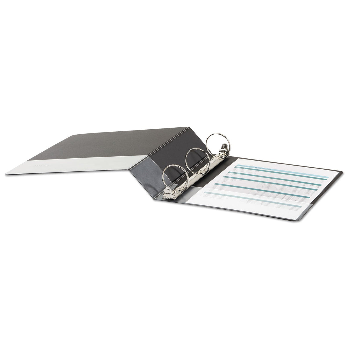 Universal Economy Non-View Round Ring Binder, 3 Rings, 2" Capacity, 11 x 8.5, Black, 4/Pack