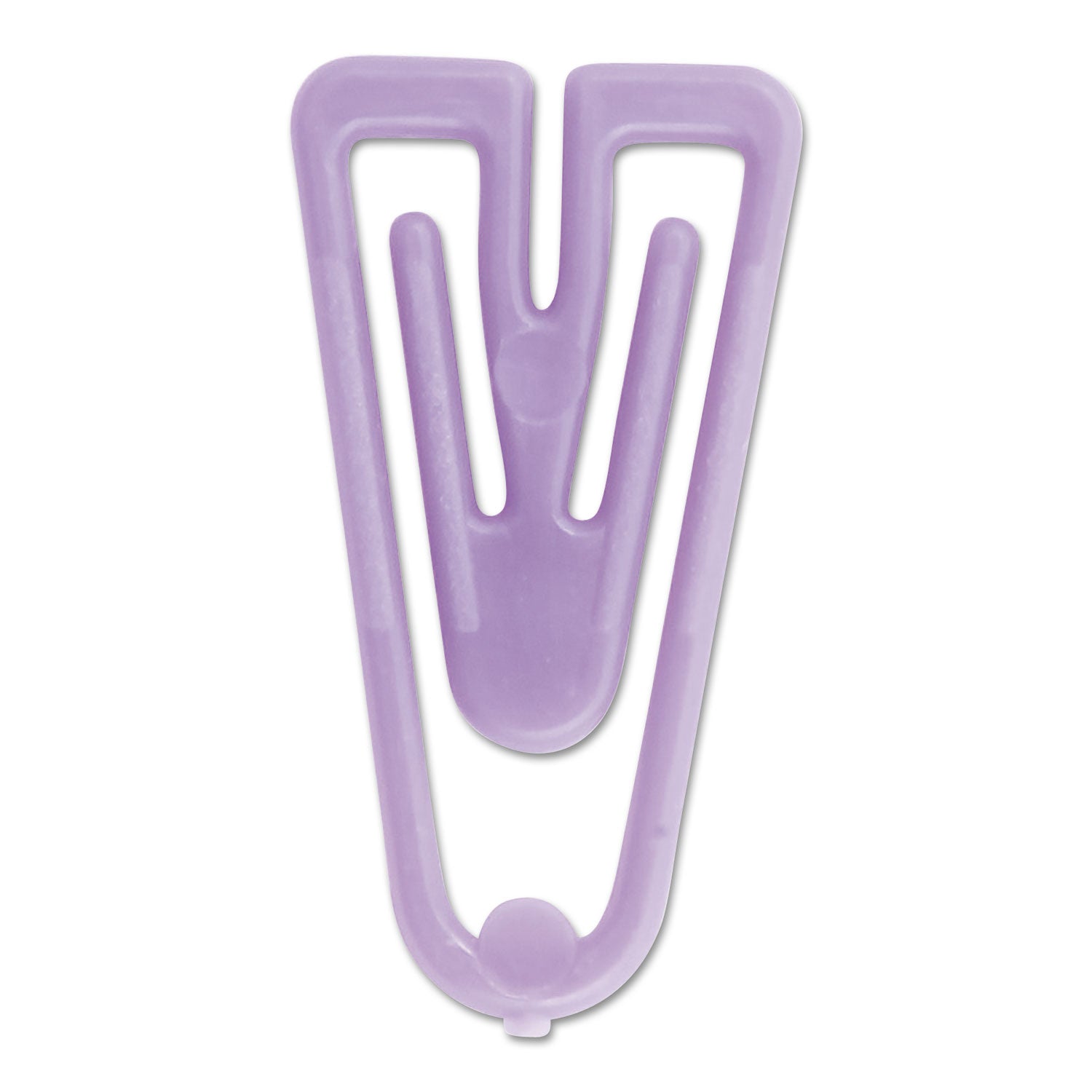 Baumgartens Plastiklips Paper Clips, Small, Smooth, Assorted Colors, 1,000/Box