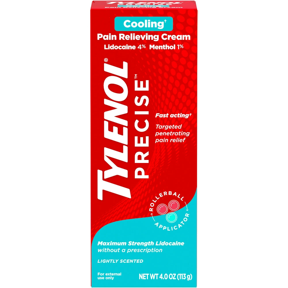 Tylenol® Precise Cooling Pain Relieving Cream, 4 oz