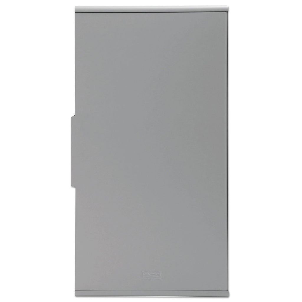 Rubbermaid Spill Mop Storage Cabinet, 15w x 6d x 27.5h, Gray