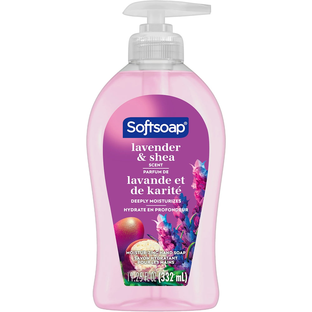 Softsoap Deeply Moisturizing Liquid Hand Shea Butter, Lavender, 11.25 Fl Oz