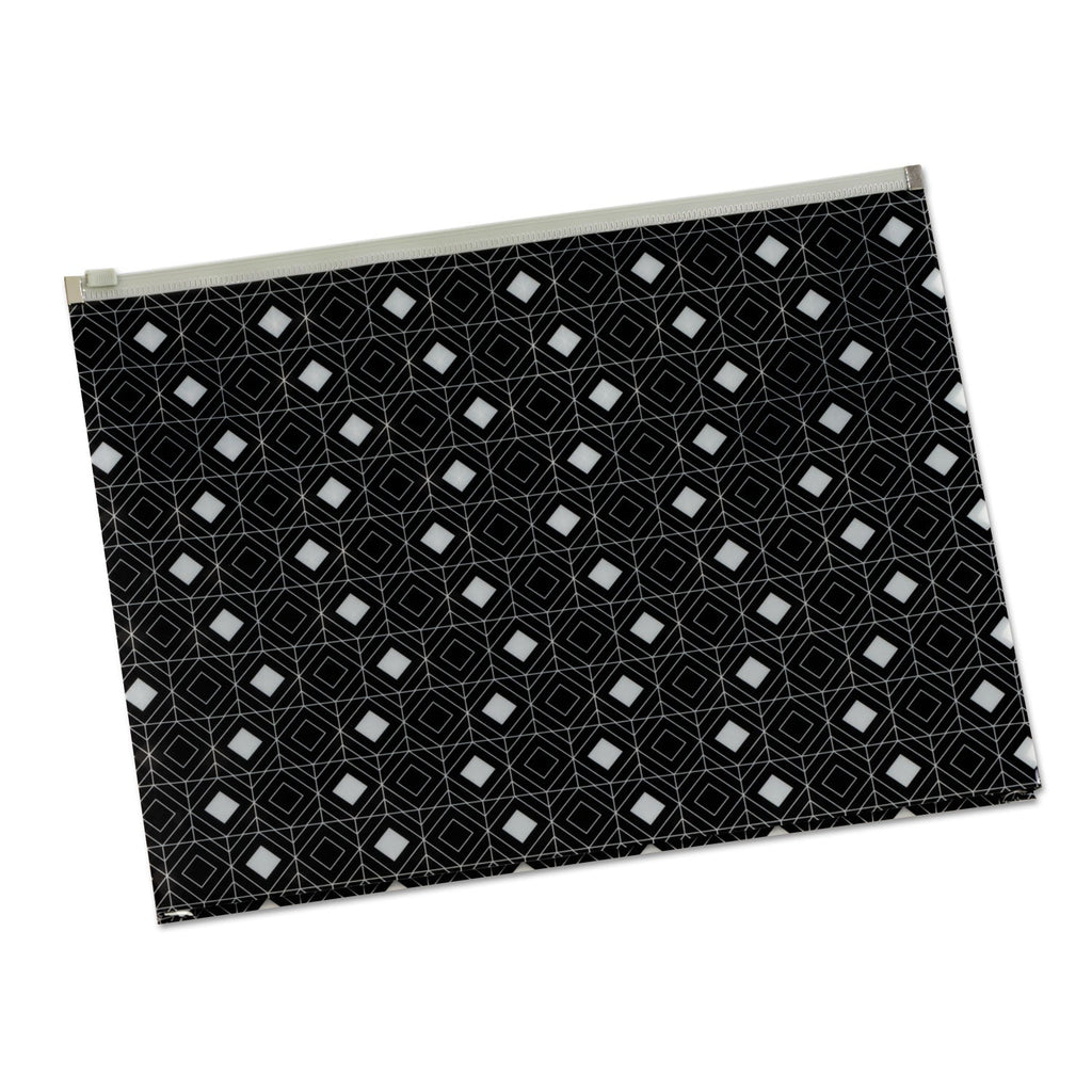 Pendaflex Fashion Poly Zip Envelope, Zipper Closure, 8.5 x 11, Assorted Colors, 3/Pack