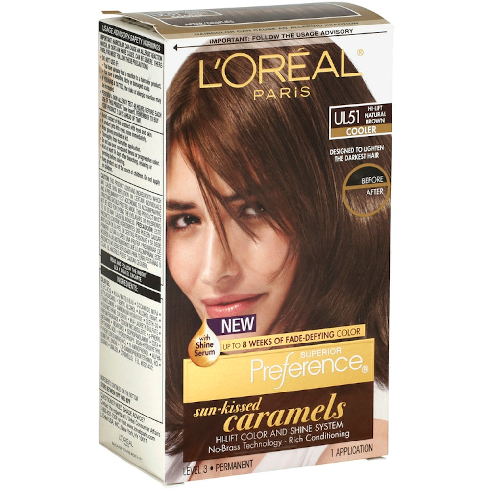 L'Oréal Paris® Superior Preference® Hi-Lift Natural Brown Hair Color Kit