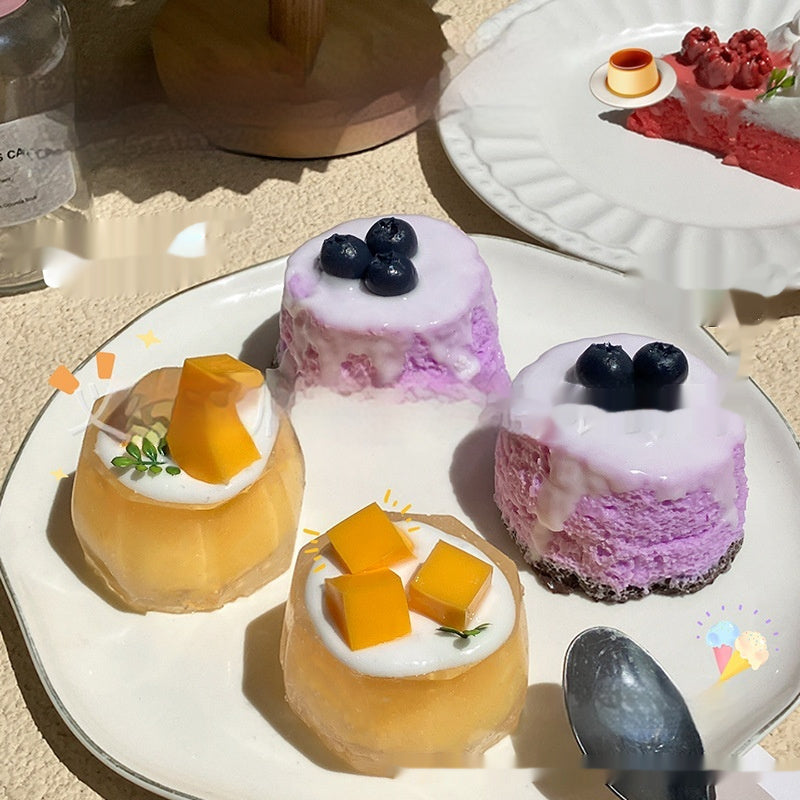 Food-Realistic Squishy Squeeze Toy – Dessert & Beverage Styles