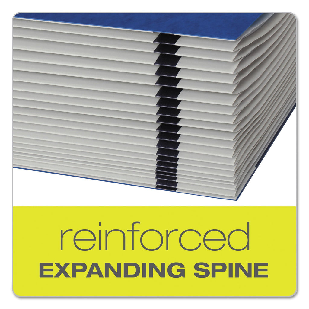 Pendaflex Expanding Desk File, 23 Dividers, Alpha Index, Letter Size, Blue Cover