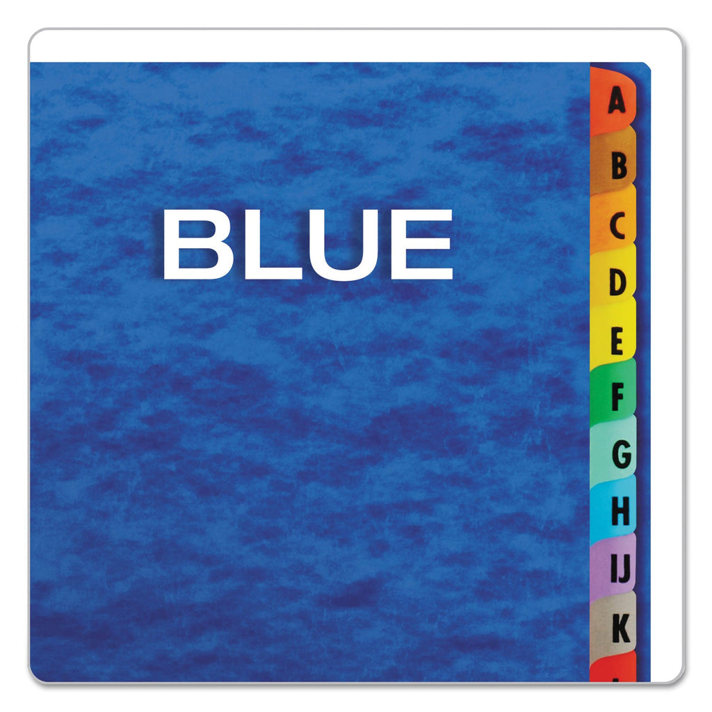 Pendaflex Expanding Desk File, 23 Dividers, Alpha Index, Letter Size, Blue Cover
