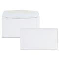 Quality Park Business Envelope, #6 3/4, Commercial Flap, Side Seam, Gummed Closure, 24 lb Bond Weight Paper, 3.63 x 6.5, White, 500/Box