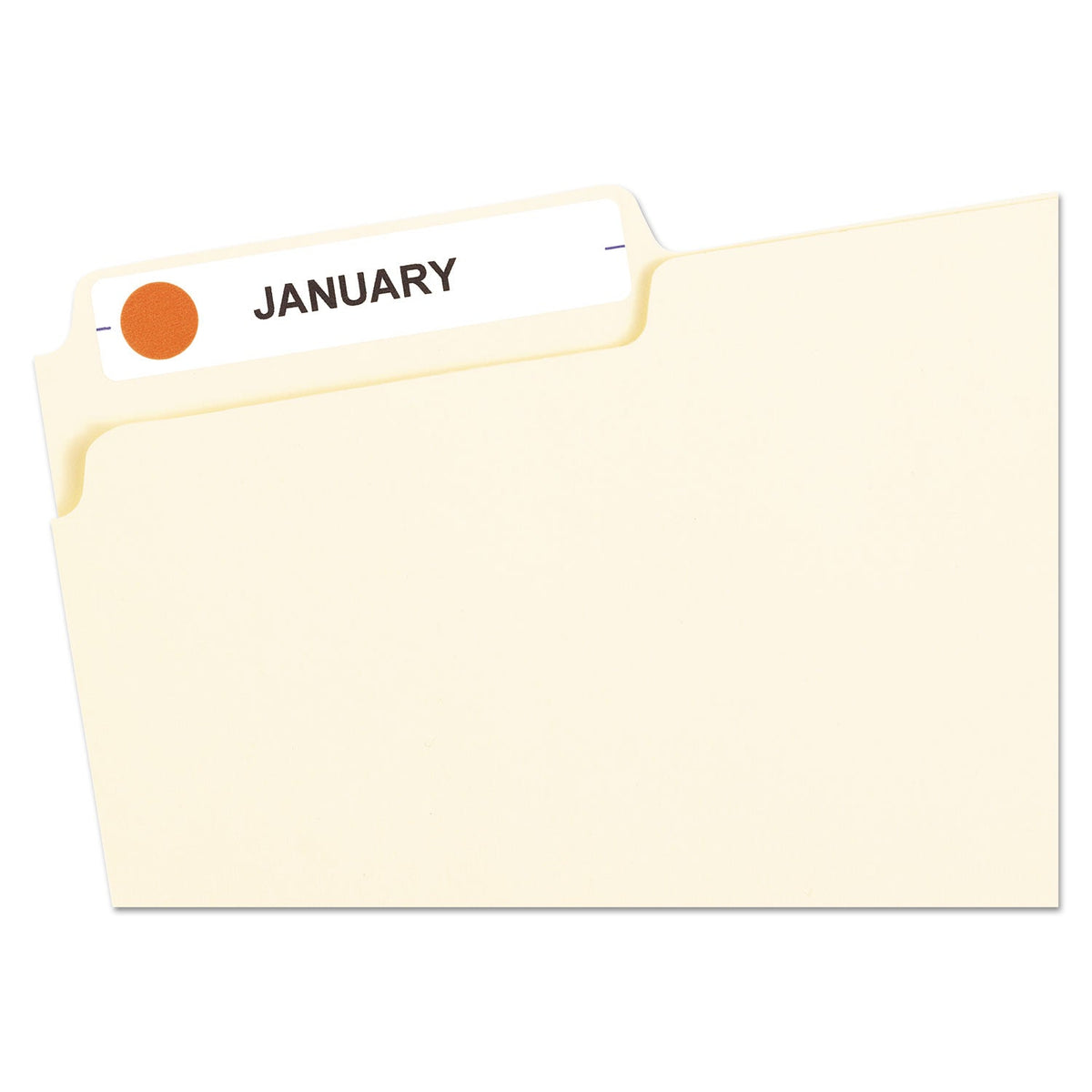 Avery Handwrite Only Self-Adhesive Removable Round Color-Coding Labels, 0.5" dia, Neon Red, 60/Sheet, 14 Sheets/Pack, (5051)