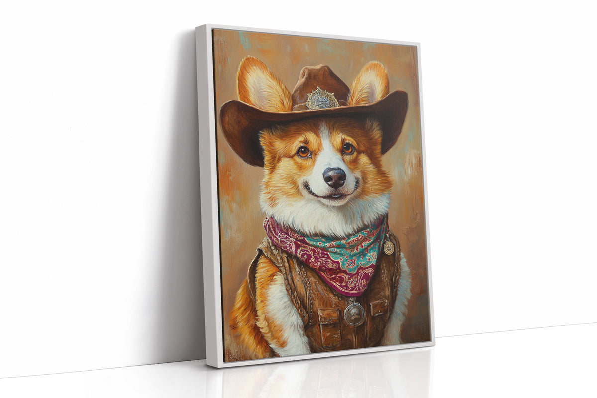 Corgi Sheriff with a Heart of Gold