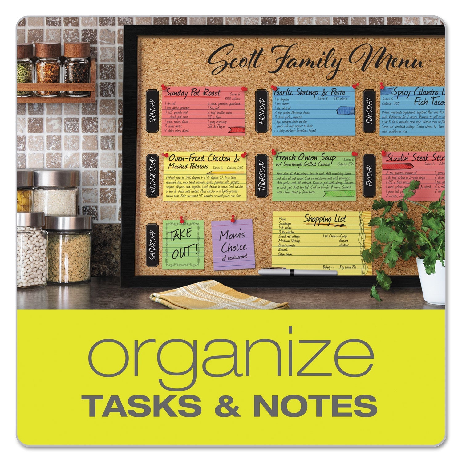 Oxford Ruled Index Cards, 3 x 5, Blue, 100/Pack