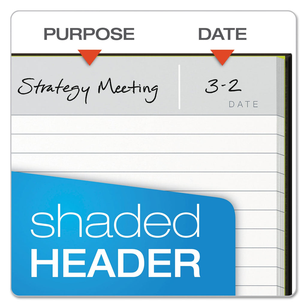 Oxford Idea Collective Professional Wirebound Hardcover Notebook, 1 Subject, Medium/College Rule, Black Cover, 11 x 8.5, 80 Sheets