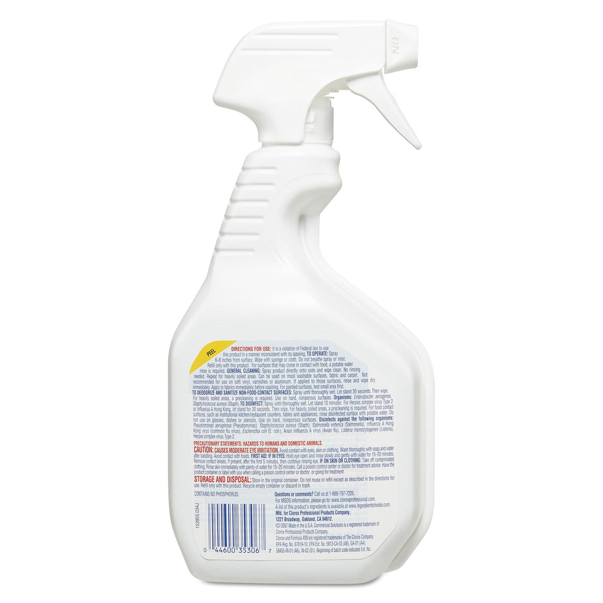 Formula 409 Cleaner Degreaser Disinfectant, 32 oz Spray, 12/Carton