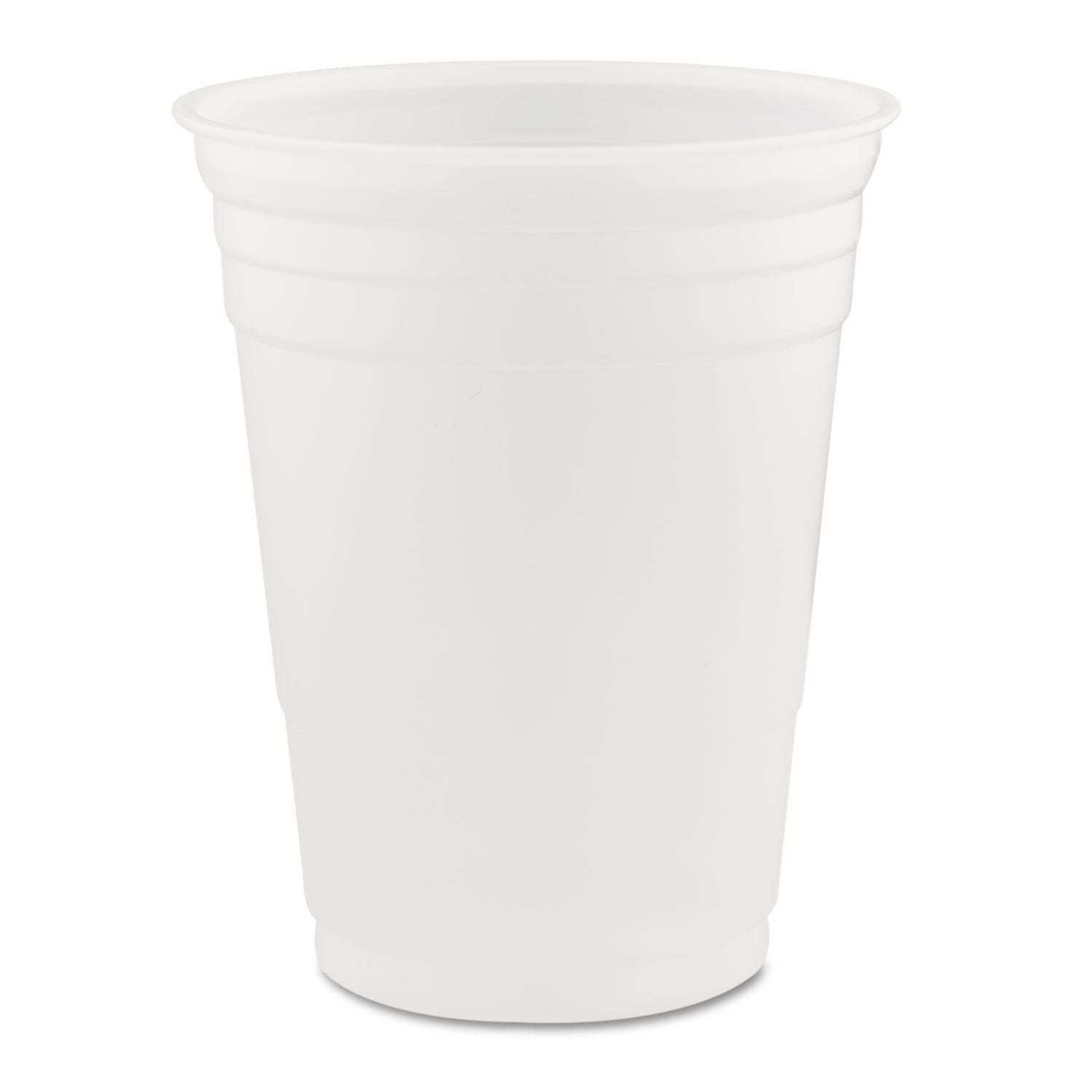 Dart Conex Translucent Plastic Cold Cups, 16 oz, 50/Sleeve, 20 Sleeves/Carton