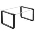 Pendaflex Modern Hanging File Folder Frame, Legal/Letter Size, 16" to 22" Long, Black/Silver Accents