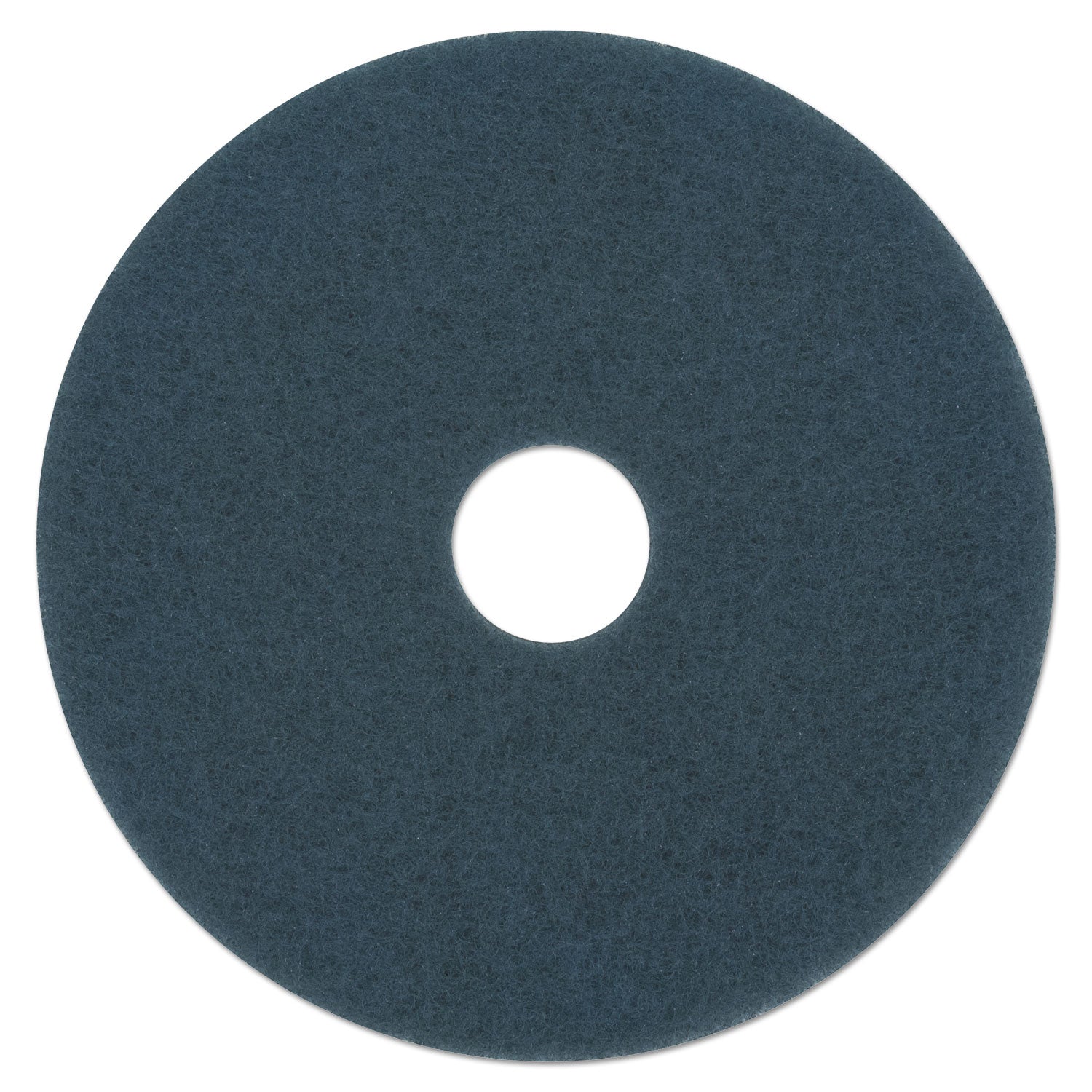 Boardwalk Scrubbing Floor Pads, 13" Diameter, Blue, 5/Carton