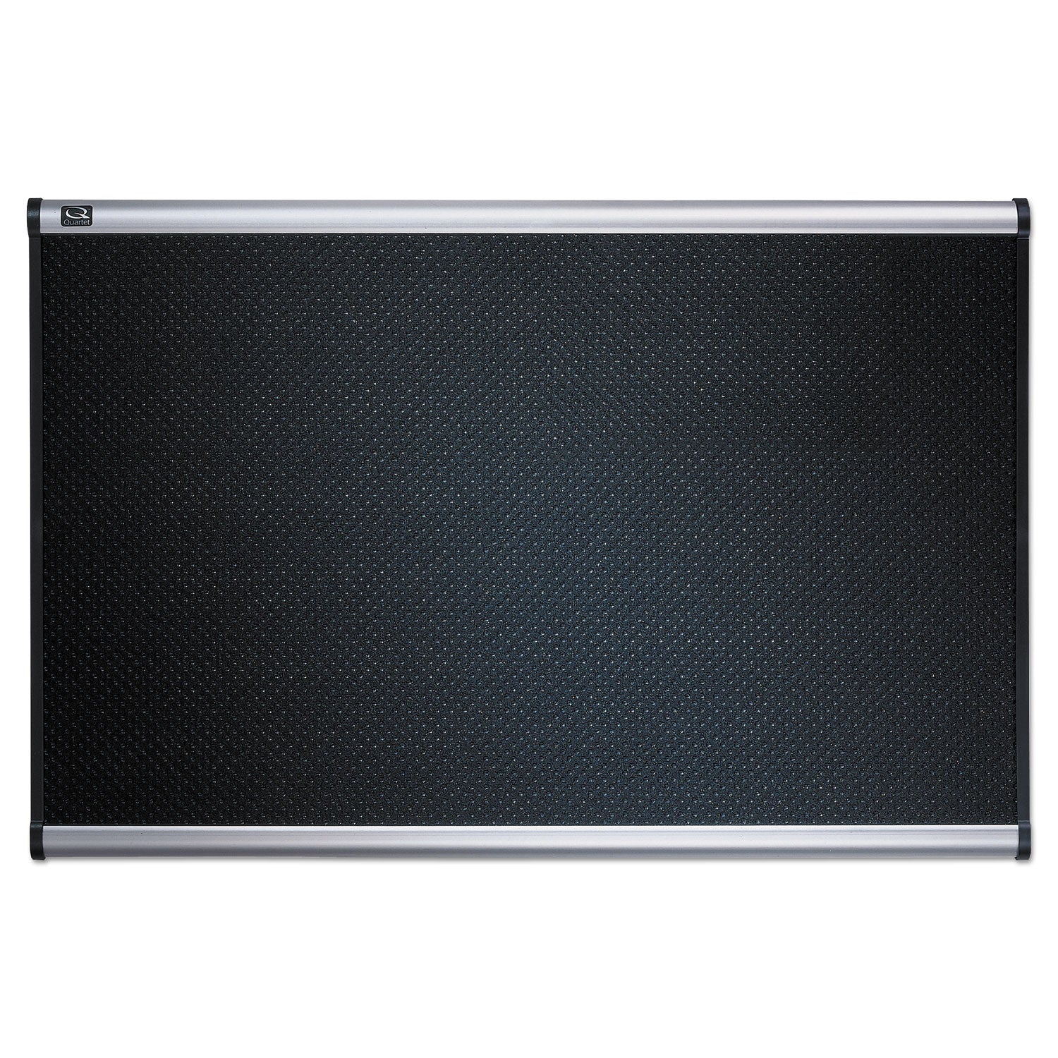 Quartet Prestige Embossed Foam Bulletin Board, 72 x 48, Black, Aluminum Frame