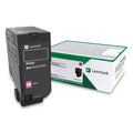 Lexmark 74C0HMG High-Yield Toner, 12,000 Page-Yield, Magenta